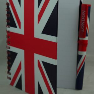 UNION JACK NOTEBOOK & PEN