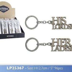 LORD & LADYSHIP KEYRING