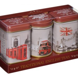 Vintage England – Mini Triple Tins – 70g