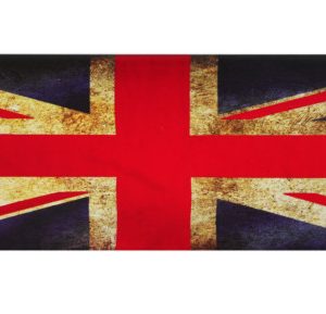 ANTIQUE UNION JACK FRIDGE MAGNET