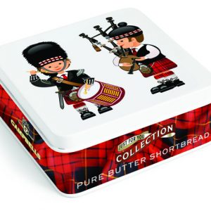 Square Piper & Drummer Tin (shortbread fingers) 90g