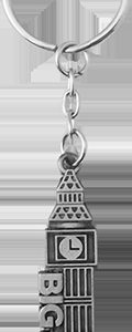 BIG BEN PEWTER KEYRING