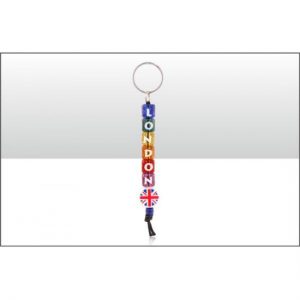 LONDON BEAD KEYRING