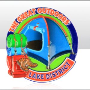 Lake District Outdoors Tent  Magnet