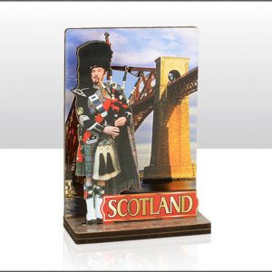 Piper & Forth Bridge Photo Wood Layered Magnet