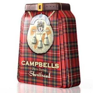 85g Kilt Collection Tin (Kilt shapes)