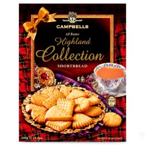 300g Highland Collection Shortbread Assortment carton