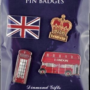 LONDON PIN BADGE SET