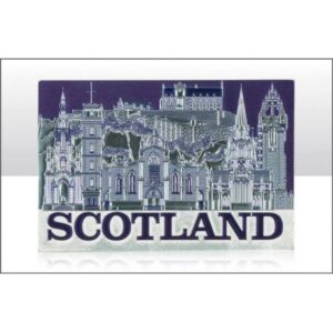 Scotland Montage Foil Stamped Magnets