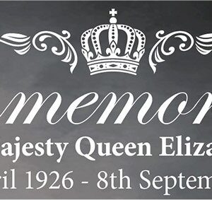 QUEEN ELIZABETH II COMM WAVY CLIP PEN