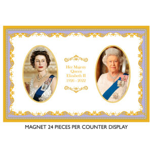 HM QUEEN ELIZABETH II MAGNET