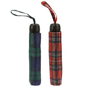 TARTAN MIX COMPACT UMBRELLA