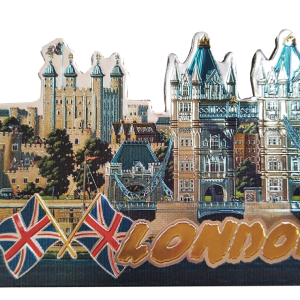 EMBOSSED FRIDGE MAGNET TOWER BRIDGE