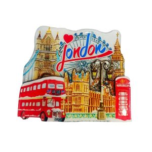 3D FRIDGE MAGNET LONDON SCENES