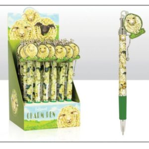 Sheep Wavy Clip Charm Pen