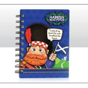 Hamish MacPiper Wooden Notebook