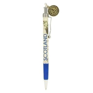 Scotland Collage Wavy Clip  Pen