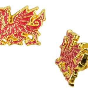 WELSH DRAGON PIN BADGE