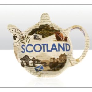 SCOTLAND COLLAGE TEABAG TIDY