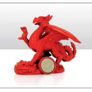 Wales Red Dragon Figure