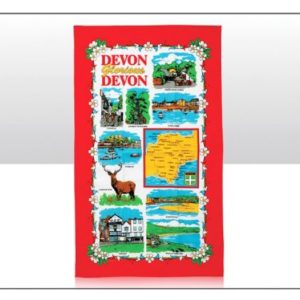 Glorious Devon Tea Towel
