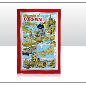 Memories of Cornwall Tea Towel