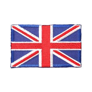 Union Jack Oblong Flag Patch