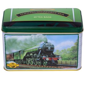 40 Teabag Tin – English Breakfast – Flying Scotsman