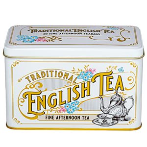 40 Teabag Tin – English Afternoon – Ivory