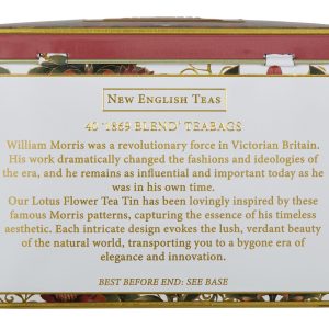 40 Teabag Tin – 1869 Blend – Lotus Flower