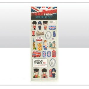 London Glitter Sticker Set