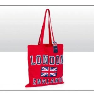 London Varsity Cotton Tote Bag