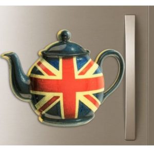 UJ Teapot 3D Cast Metal Magnet