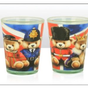 British Bears Shot Glass
