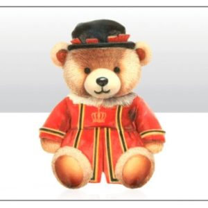British Bears Beefeater Printed Resin Magnet