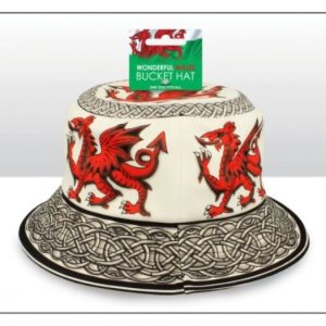 Wales Celtic Dragon Bucket Hat
