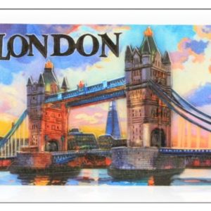 Tower Bridge Sunset Printed Resin Magnet