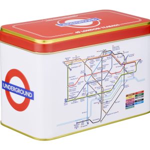 UNDERGROUND MAP TIN BREAKFAST 40 TEABAGS