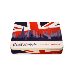Great British Tea & Biscuit Selection Tin